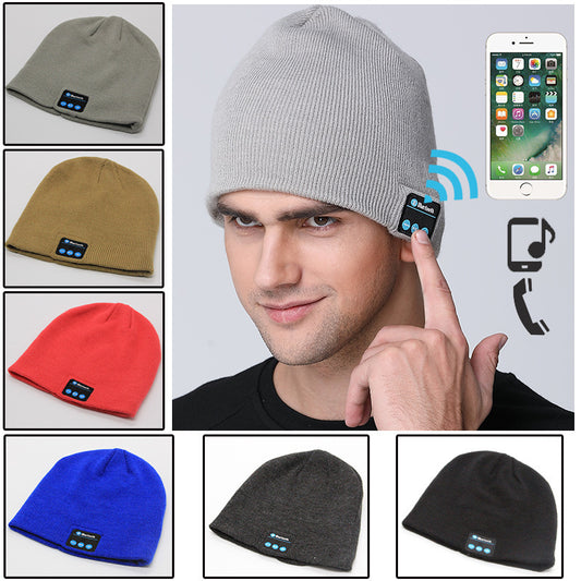 Bluetooth-Musikmütze – Strickmütze mit kabellosem Headset